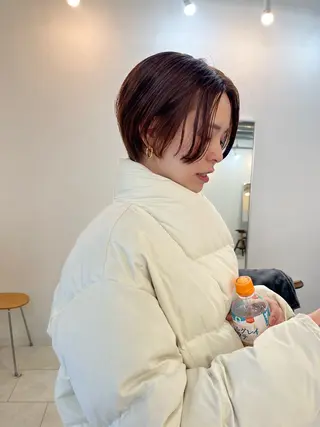 ショート カラー eri kinjoのヘアスタイル