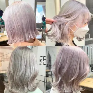 ミディアム カラー 🌹TikTok4万 フォロワー🌹AKIのヘアスタイル