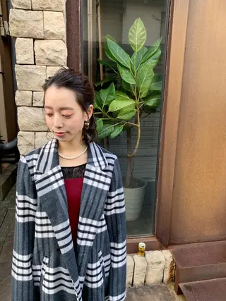ヘアアレンジ Libre 西野圭一のヘアスタイル