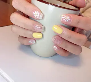 ネイル M🌷nail 長さだし専門店のネイルデザイン