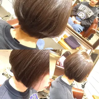 ショート カラー 竹嶌 健吾のヘアスタイル
