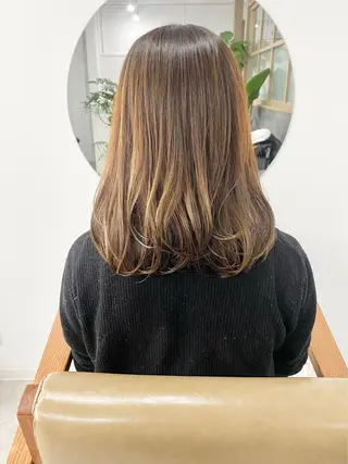 ロング カラー ヘアアレンジ ひなの .のその他イメージ