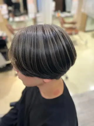 ショート 田中 沙羅のヘアスタイル