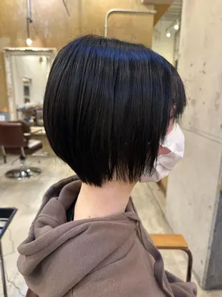ショート カラー 石綿 大和のヘアスタイル