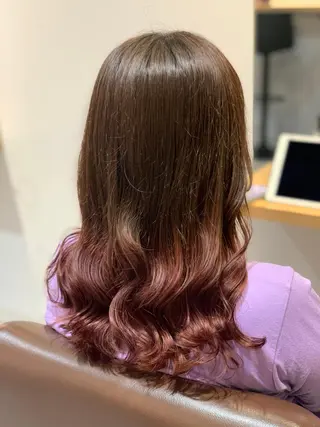 ロング カラー MIA 菅原のヘアスタイル