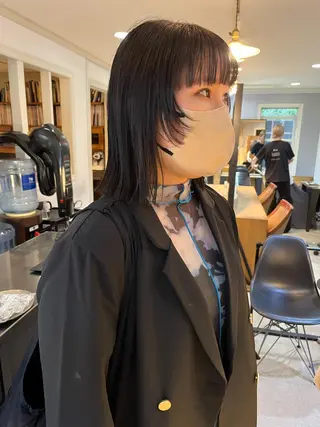 ショート カラー eri kinjoのヘアスタイル