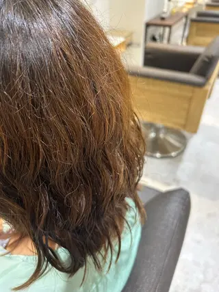 セミロング 玉田 千智のヘアスタイル