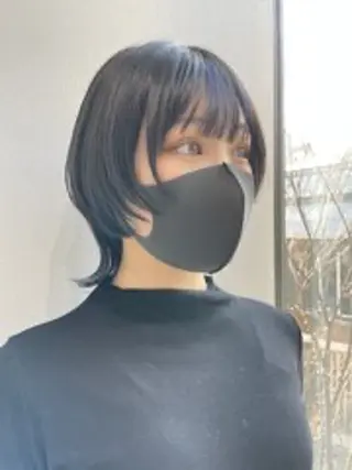 ショート GIEN NU茶屋町+所属・荒金 昴のヘアスタイル