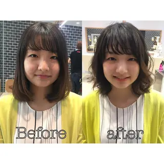 ショート 中村 美穂のヘアスタイル