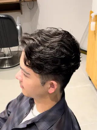 パーマ メンズ 宮城 風冴のヘアスタイル