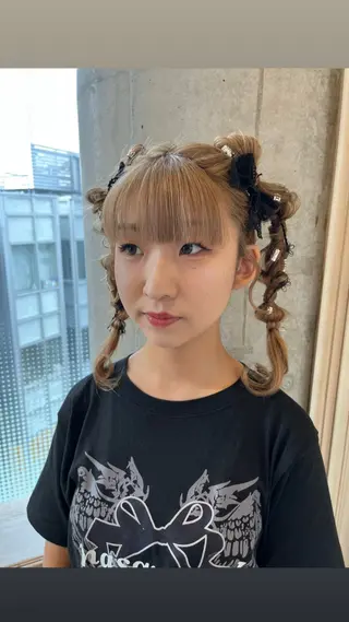 ヘアアレンジ サソウ ユリエ🥥のヘアスタイル