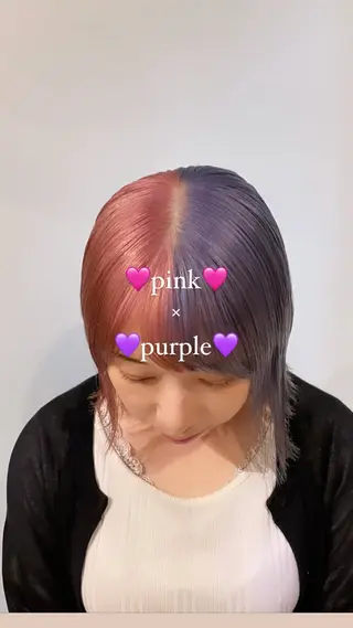カラー モデル募集中 🌺tsugumiのヘアスタイル
