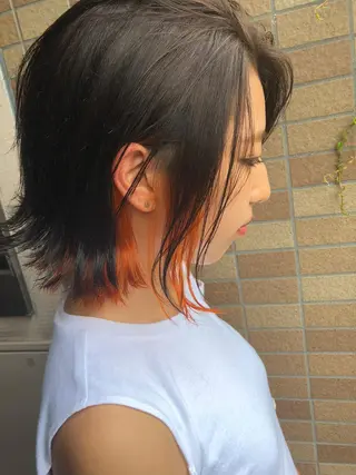 ミディアム アートディレクター ワダヒサノリのヘアスタイル