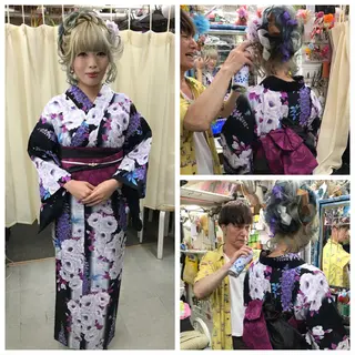 ヘアアレンジ 上辻 博司のヘアスタイル