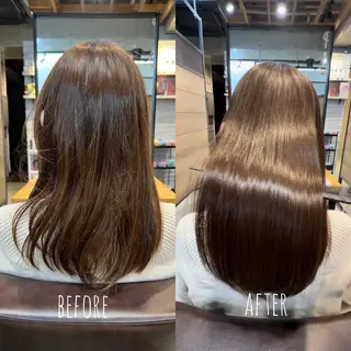 セミロング カラー 当日予約OK⭕️ 佐藤太一のヘアスタイル