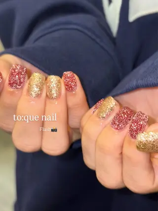 ネイル 本町🤍ちゅるん 自爪育成✨🤍のネイルデザイン