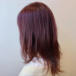 ロング カラー カンダ ケイタのヘアスタイル