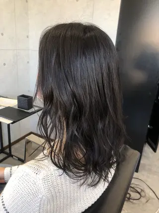ミディアム REVE美容室 REVEマツエクのヘアスタイル