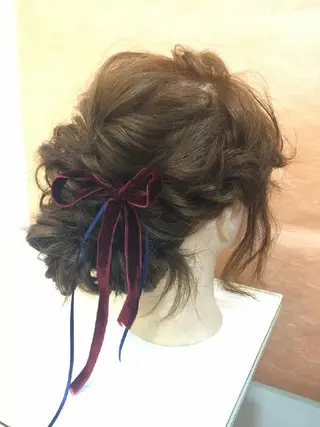ヘアアレンジ yaya✂︎ 美髪/艶カラーのヘアスタイル