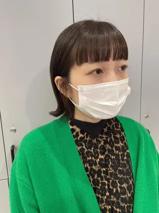 ショート カラー 狩野 羅夢のヘアスタイル