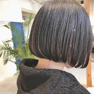 ミディアム 艶髪ショートの匠✂️ 錦糸町佐藤店長のヘアスタイル