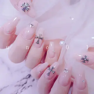 ネイル 梅田🦄中崎町🩵 u n o 0 1のネイルデザイン