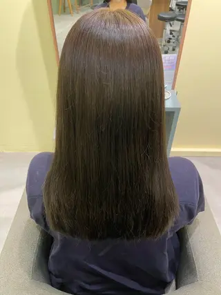セミロング 中井 菜々香のヘアスタイル
