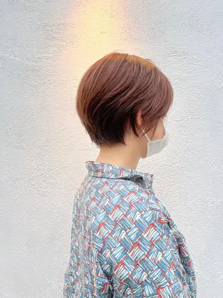 ショート カラー 【美髪を叶える】中谷 彰宏(アキ)のヘアスタイル