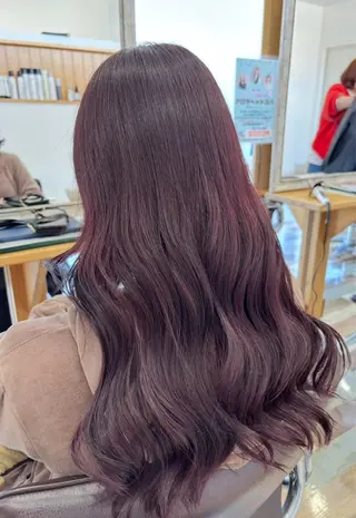 ロング カラー LIFE 本店所属・ハイトーン×レイヤー 🔥小林達哉のヘアスタイル