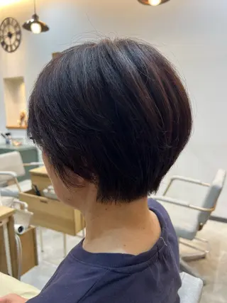 ショート 津田 幸穂のヘアスタイル