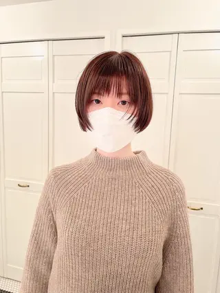 ミディアム カラー Memories 銀座のヘアスタイル