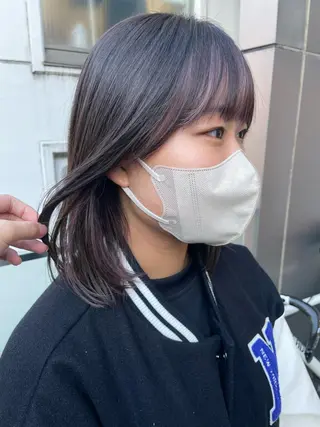 ミディアム ヤノ ユリカ   🥑のヘアスタイル