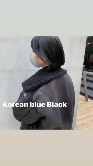 ショート カラー ヘアアレンジ ミニボブ/ブリーチ 🌈MISATOのヘアスタイル