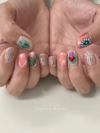 ネイル c a s t a N a i Lのネイルデザイン