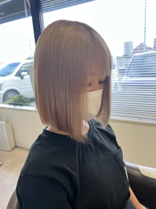 ミディアム カラー hair  mode RITZ所属・★ 里奈★のヘアスタイル