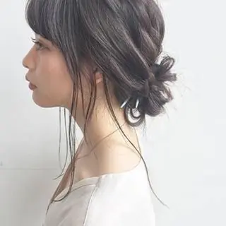 ロング カラー パーマ ヘアアレンジ 【公式】amble luxe池袋東口🩷のヘアスタイル