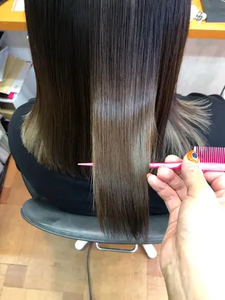 ミディアム YAP！HAIR トコツメアヤノのヘアスタイル