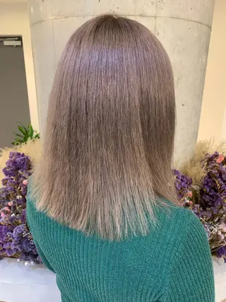 カラー 韓国ハイトーンカラー kana♡のヘアスタイル