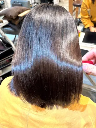 ミディアム ⭐️縮毛矯正⭐️ 髪質改善特化⭐️海のヘアスタイル