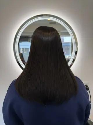 セミロング 日髙 椿のヘアスタイル