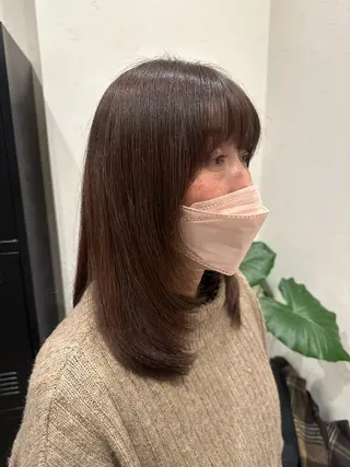 ミディアム Noel / マツダ マナのヘアスタイル