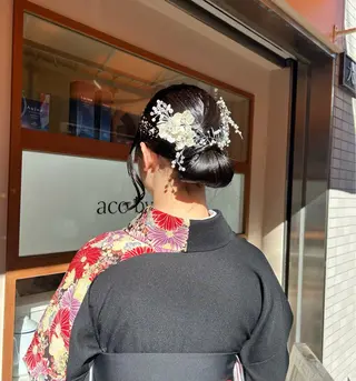 ヘアアレンジ 大川 夏実のヘアスタイル