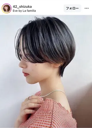 ショート 赤み消し×透明感 /🌙suwa🌙のヘアスタイル