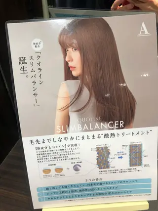 ロング 【南草津】髪質改善 ヘナカラー＆縮毛矯正のヘアスタイル