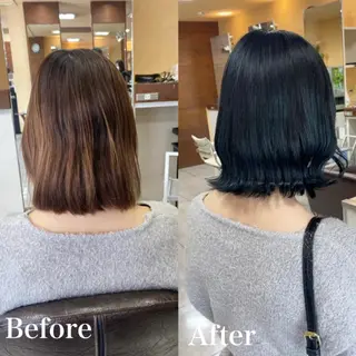 ショート カラー ヘアアレンジ 川上 麻梨阿のヘアスタイル