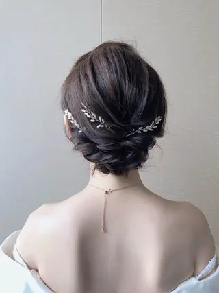 ヘアアレンジ 藤森結子/韓国ヘア/ パーソナルカラー診断のヘアスタイル