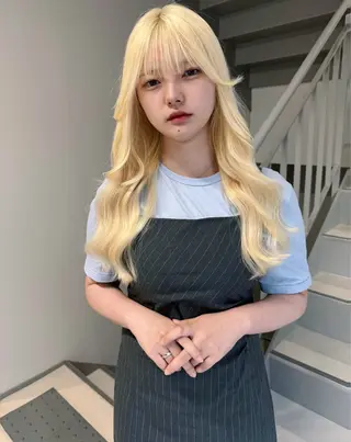 ロング カラー 色落ちまで可愛い🧚 心斎橋hikaruのヘアスタイル