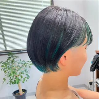 ショート カラー 今雪 聡美のヘアスタイル