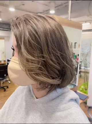 ミディアム カラー 韓国ヘア🇰🇷 スズキのヘアスタイル