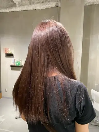 ロング カラー アカリ /パーマスタイルのヘアスタイル